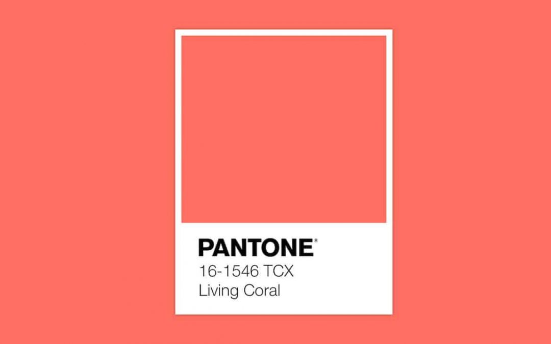 A cor de 2019 – PANTONE Living Coral